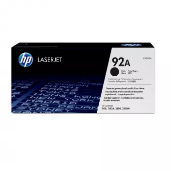 Toner HP C4092A (92A) – Preto – Capacidade: 2.500 páginas (C4092A)
