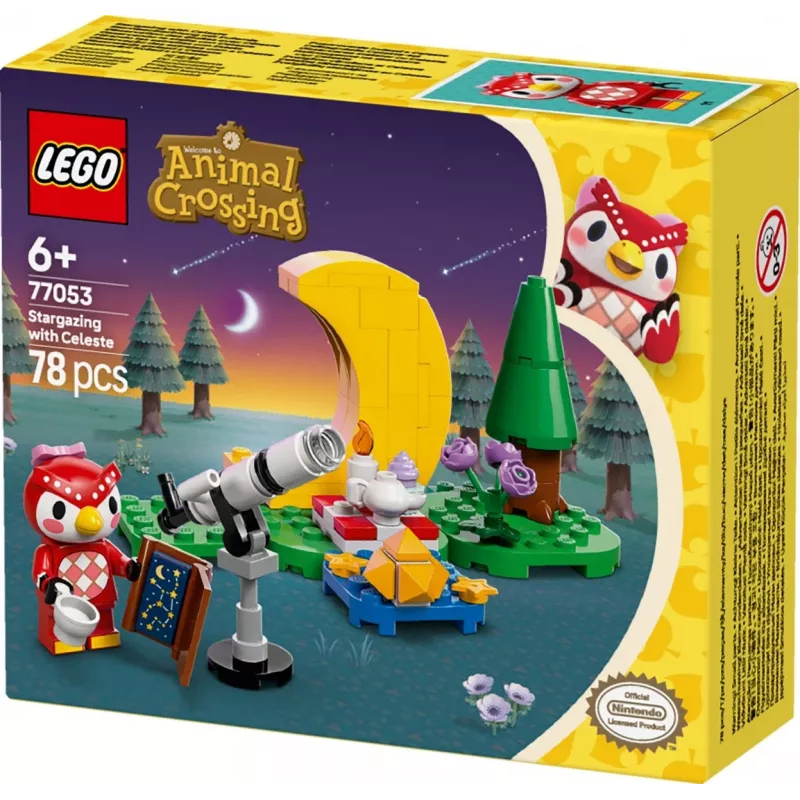 LEGO Animal Crossing Observação de estrelas com a Eufemia conjunto 77053