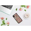 Capa de proteção iKins para iPhone XS Max — padrão de losangos, preta