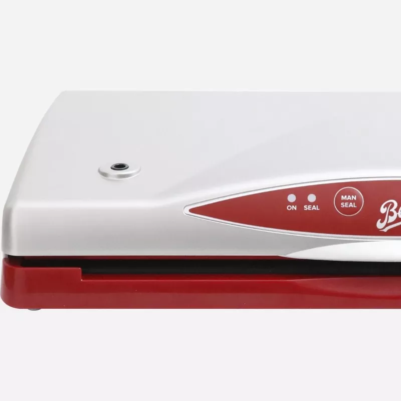 Máquina de vácuo Berkel MiniVac 800 mbar vermelho prateado