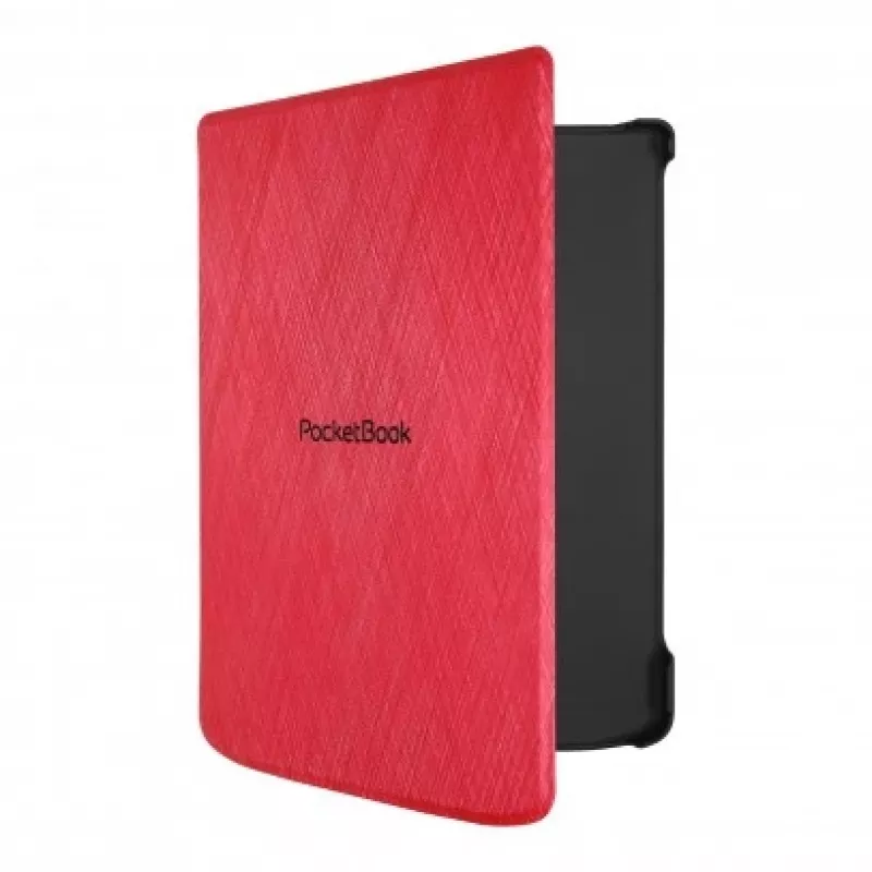 PocketBook H-S-634-R-WW Shell capa para Verse / Verse Pro de 15,2 cm (6 polegadas), microfibra/PU, vermelha