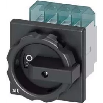 Siemens 3LD2003-0TK51 - 4P - Preto - 400 V - 690 V - CCC - CSA - UL - VDE - EAC - CE - LRS - 400-690 V