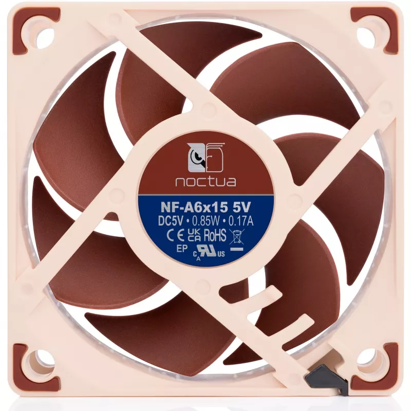 Ventoinha de caixa Noctua NF-A6x15 5V 60 mm