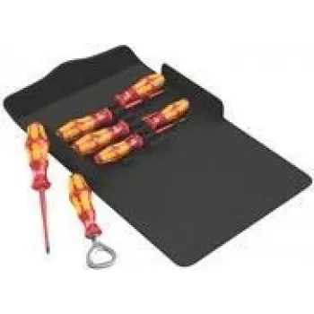 Wera Kraftform 100 iS/7 Set 2 conjunto de chaves de fendas (05136022001)