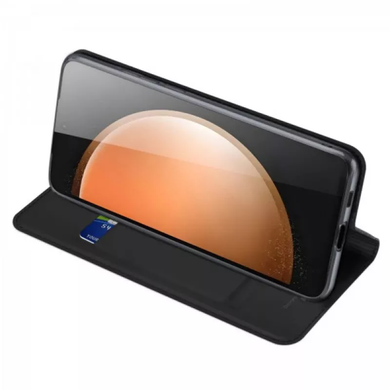 Carteira com capa Nevox para Samsung Galaxy S25 FE, preto (2575)