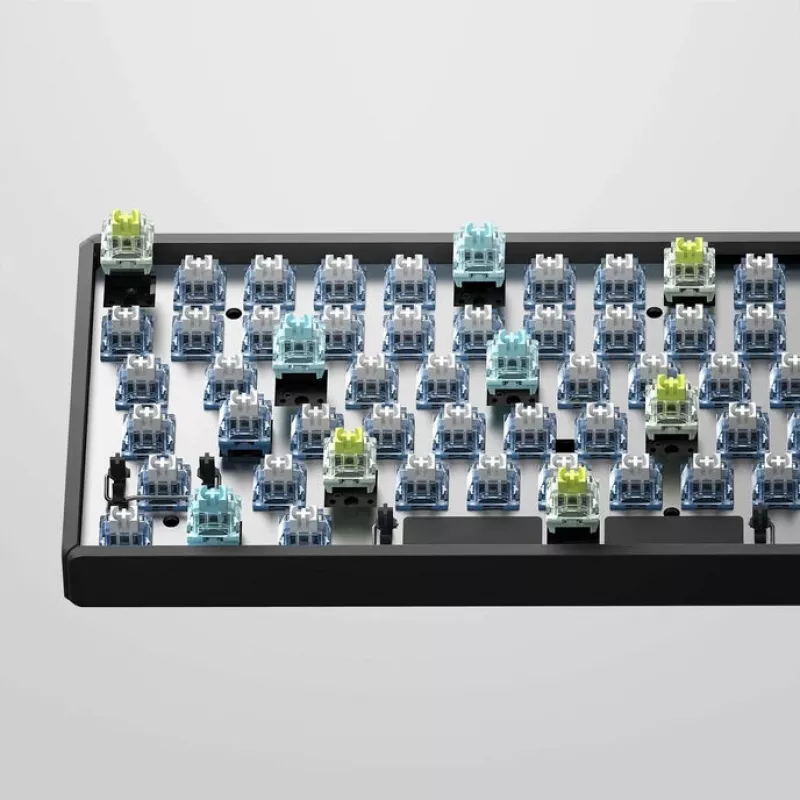 IQUNIX F97 Dark Side teclado gaming sem fios, RGB, switches MX Red