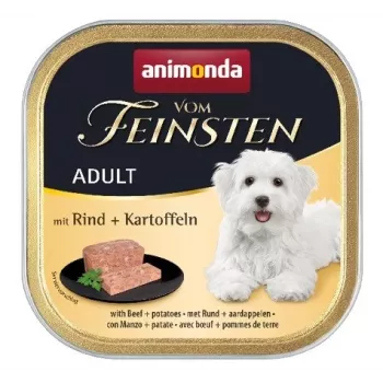 Animonda Vom Feinsten Vaca Batata Adult 150 g – alimento completo para cães adultos