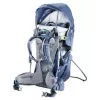 Mochila de transporte de bebé Deuter Kid Comfort Pro, azul, poliamida, máx. 22 kg, proteção solar, bolso lateral
