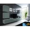 Armário Cama Square VIGO 50/50/30 branco/cinzento brilhante