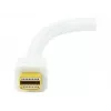 Adaptador de cabo de vídeo LOGILINK Mini DisplayPort para HDMI Type-A CV0036A, 0,1 m, cinzento