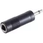 Conector de cabo ShiverPeaks BS57002 3,5 mm 6,3 mm preto ficha/conector fêmea