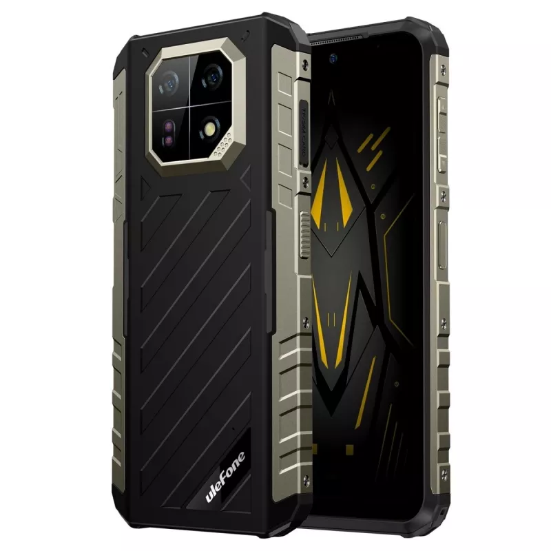 Smartphone UleFone Armor 22 — MediaTek Helio G96, 8 GB RAM, 256 GB armazenamento, preto