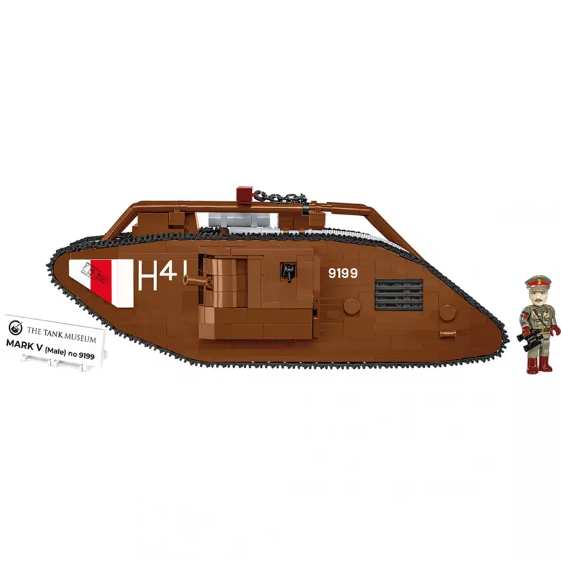 Conjunto de construção Cobi Building Blocks Mark V Male NO 9199 — 844 peças