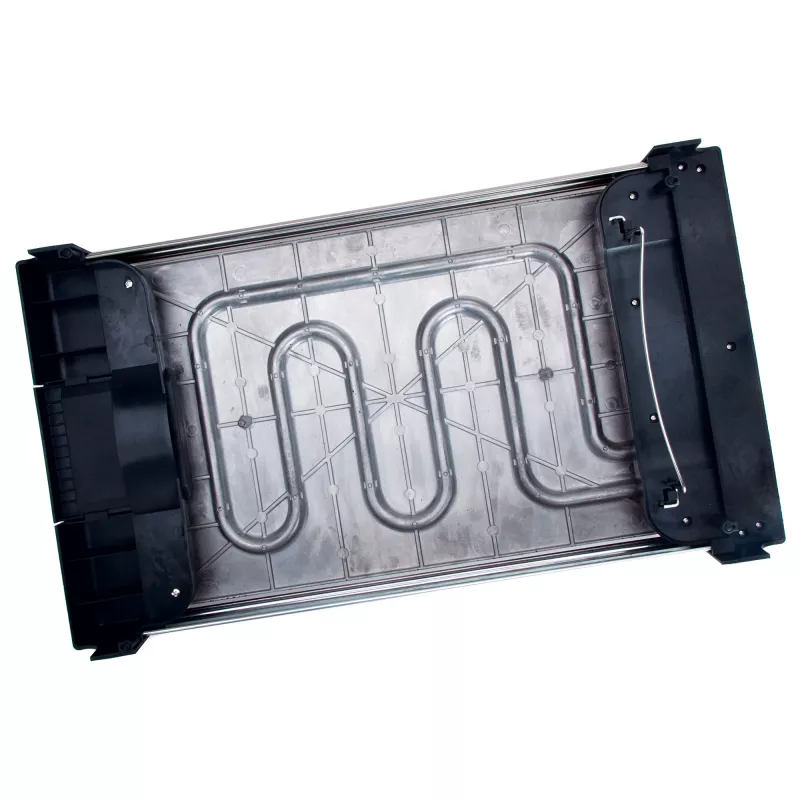 Grelhador de contacto Jata JEGR3000 — retangular 480×320 mm, 2700 W, controlo tátil, preto