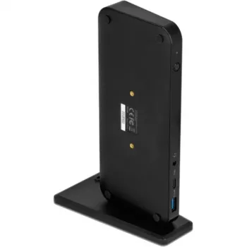 Delock USB Type-C DP 1,4 docking station 4K – docking station – USB-C 3,2 Gen 2 – HDMI, DP – 1GbE – 85 Watt (87746)