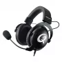Headset QPAD QH-91 com fios, arco de cabeça, circum-aural, 15–25000 Hz, cabo de 2 m, preto