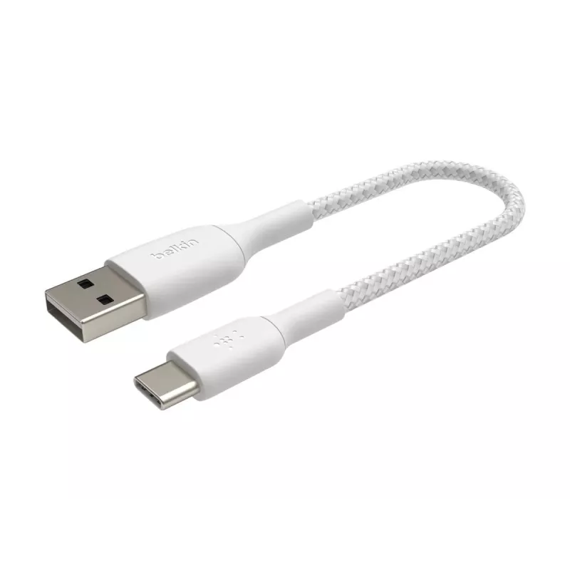 Cabo USB Belkin CAB002BT0MWH 0,15 m USB A USB C Branco
