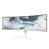 Monitor curvo Arozzi Nova 49 polegadas (124,5 cm) Dual QHD 5120×1440 LED VA, 32:9, 4 ms, hub USB, altifalantes, branco