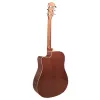 Guitarra eletroacústica V-tone VEAG1 CE 4/4 madeira — Dreadnought tamanho completo, Cutaway, tampo em abeto, fundo e ilhargas em mogno, pré-amplificador incorporado