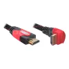 Cabo HDMI DeLOCK 82688 5 m preto vermelho