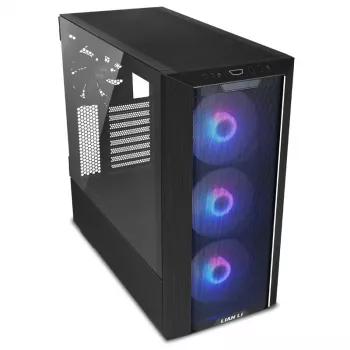 Lian Li LANCOOL III Midi-Tower preto, transparente