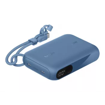 Powerbank Belkin BPB027HQBL 10000 mAh — azul, 2× conectores USB Type‑C