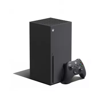 Consola de jogos Microsoft Xbox Series X — 1 TB SSD, AMD Ryzen Zen 2 3,8 GHz, AMD RDNA 2 (12 TFLOPS), 4K HDR, Wi‑Fi 5, Gigabit Ethernet, Blu‑Ray