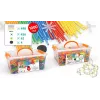 Blocos de construção Ascato Askato Little Straws 1000 unid. — conjunto de brinquedo de construção, 1000 peças