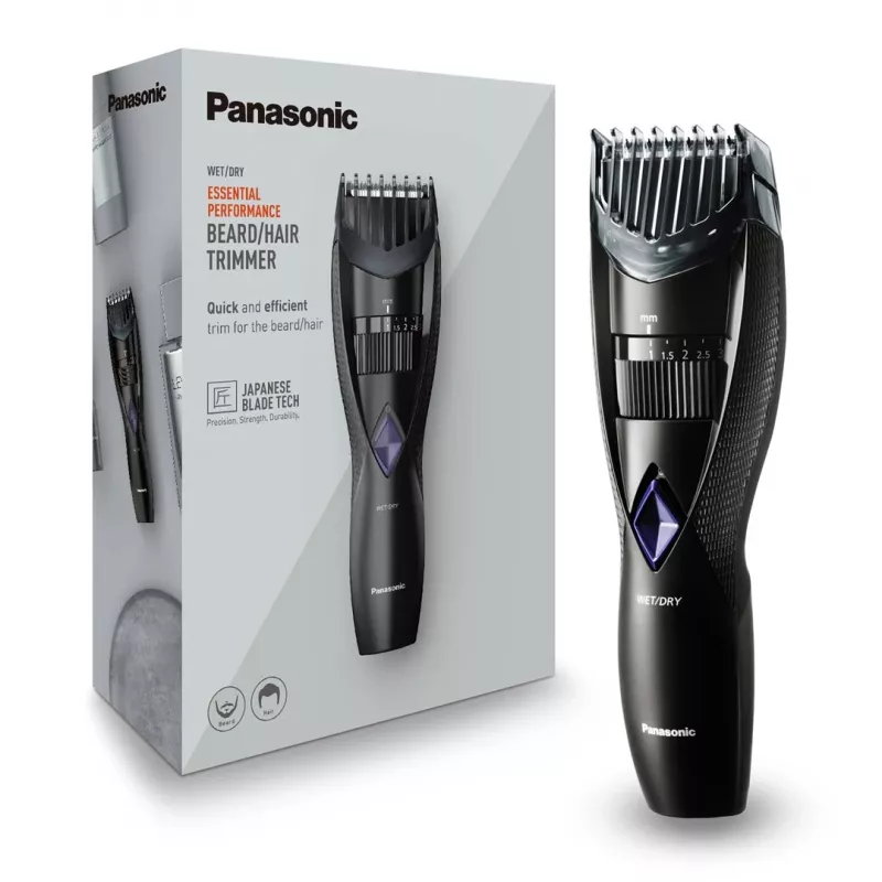 Panasonic ER-GB37 bateria 20 1 cm Molhado e Seco Preto