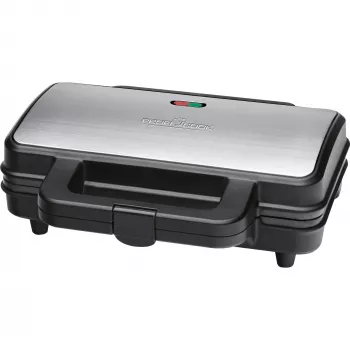 ProfiCook PC-ST 1092 - Máquina de sandes - 900 W - Aço inoxidável/preto