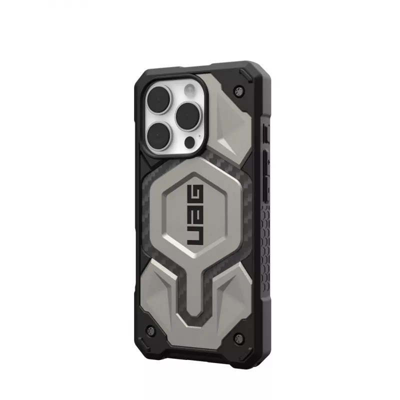 Capa para telemóvel Urban Armor Gear Monarch Pro 16 cm (6,3) Titanium