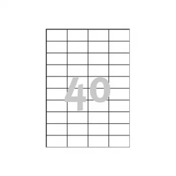 Avery Zweckform 3651 etiquetas universais 52,5 x 29,7 mm 100 folhas branco