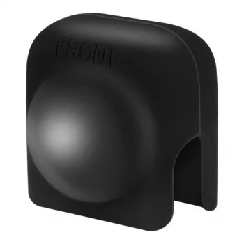 Proteção de lente de silicone PULUZ para Insta360 X4 / X5 (preto)