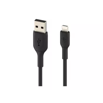 Cabo Lightning Belkin CAA001BT2MBK 2m Preto