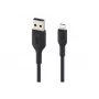 Cabo Lightning Belkin CAA001BT2MBK 2m Preto