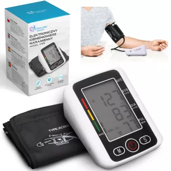 Extralink Smart Life K-69 medidor de tensão arterial, preto