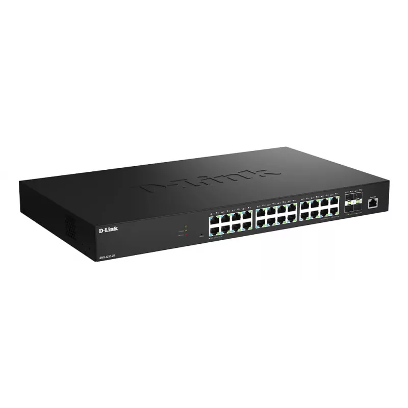 D-Link Switch Smart Managed 28 portas 2.5G Multi-Gigabit com 4 portas 10G SFP+