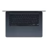 MacBook Air 15, meia-noite, M4 (10-CPU/10-GPU), 16 GB, 256 GB, alemão, fonte de alimentação 35W Dual USB-C, MW1L3D/A