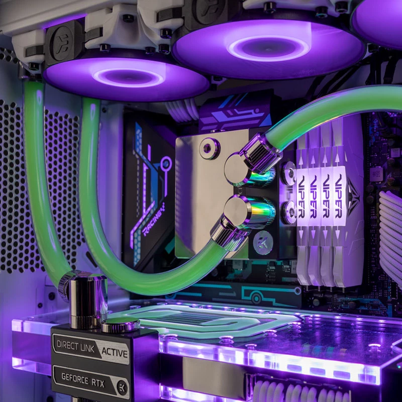 Tubagem EK Water Blocks Loop Soft Tube transparente PVC 3m