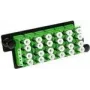 Placa adaptadora ACT FA2151 — 6x LC Quad, 24 fibras OS2 APC8