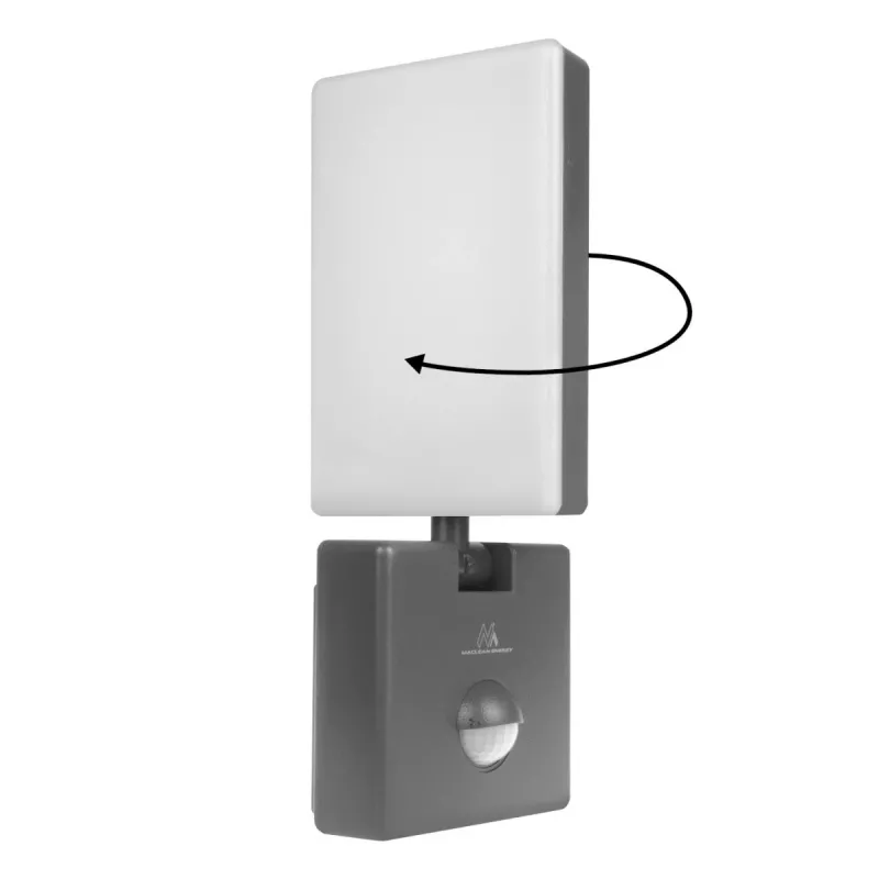 Projetor LED MACLEAN MCE516 com detetor de movimento PIR, 50W, cinzento