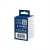 Adaptador de viagem universal GEMBIRD TPA-INT-01-W — entrada 100–250 V, ficha Type-G, dimensões compactas 84×56×85 mm