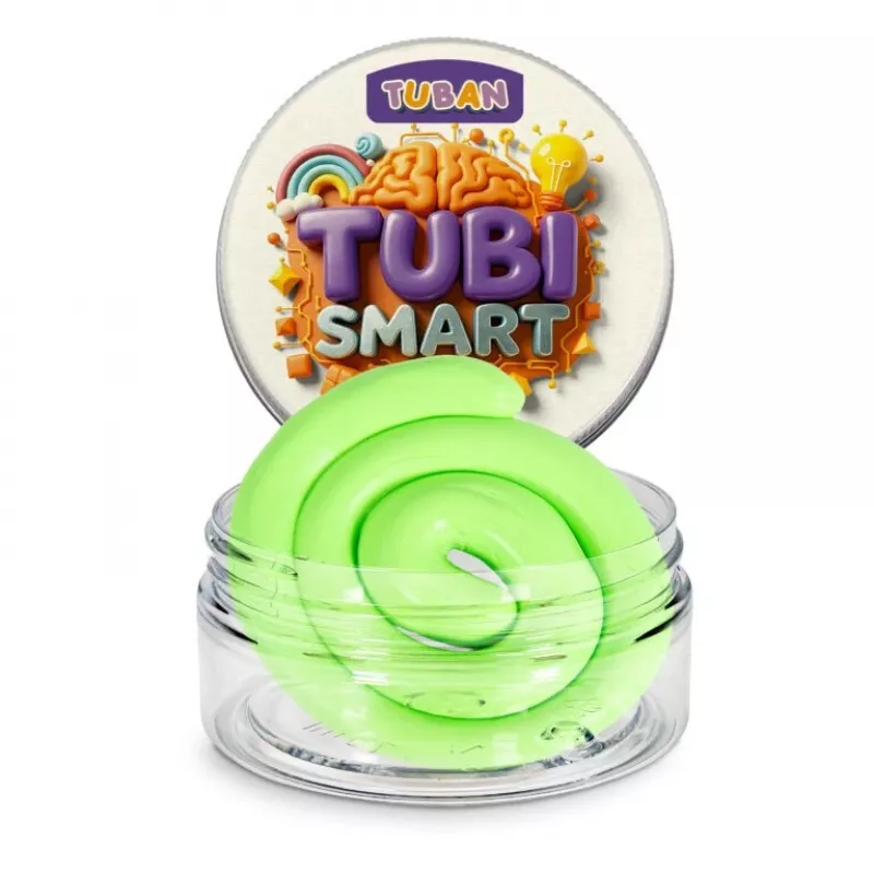 Massa de modelar TUBAN TUBI SMART NEO, verde, 50 g – massa de modelar para crianças