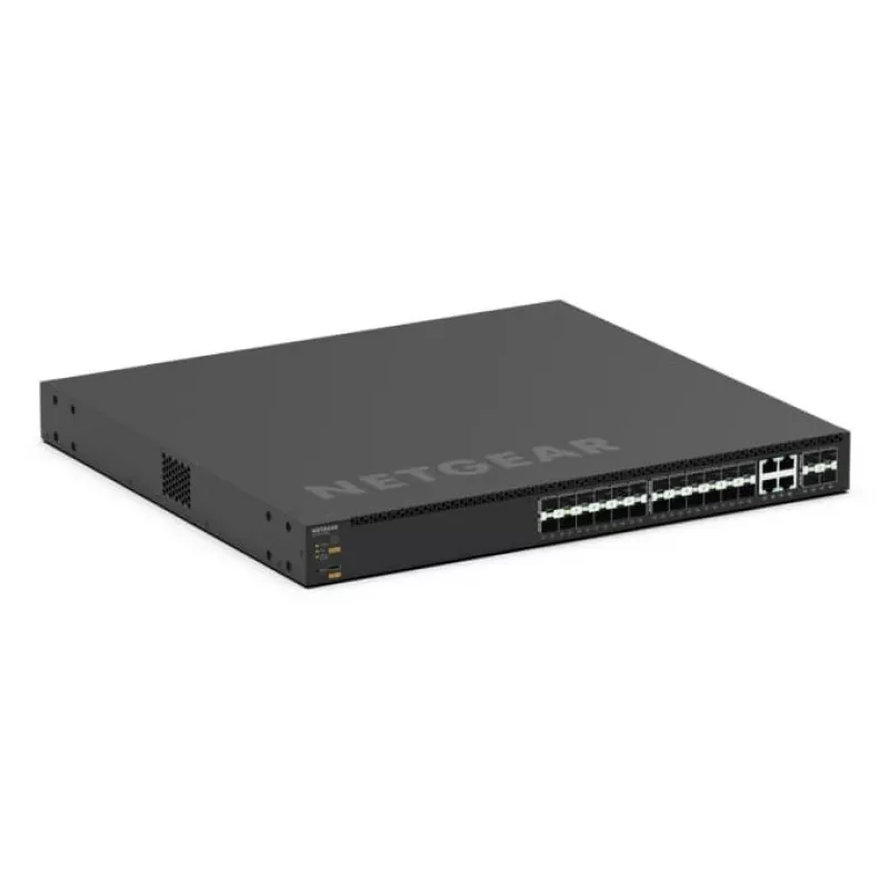NETGEAR MSM4328F Gerido L3 10G Ethernet (100/1000/10000) 1U preto