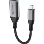 Alogic Super Ultra – Adaptador USB – USB-C de 24 pinos (M) para USB Type A (F) – USB 3.1 Gen 1 – 15 cm – cinzento-espacial (ULCAA-SGR)