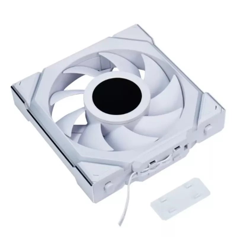 Lian Li UNI FAN SL-INF Wireless ventoinha de caixa, ARGB, PWM, 120 mm, pack de 3 unidades com controlador, branco