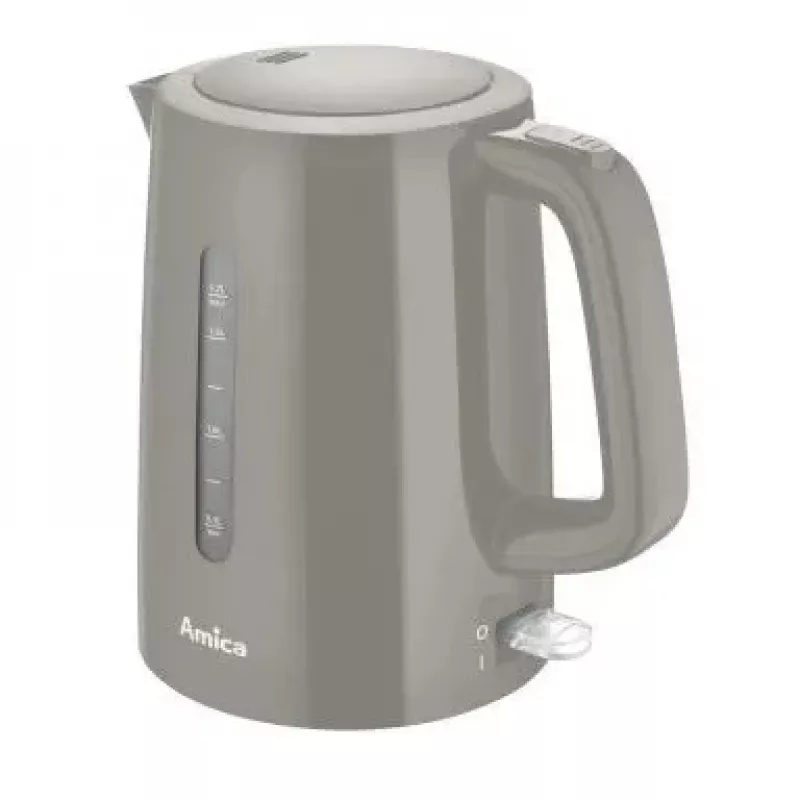 Chaleira elétrica Amica 1,7 l 2200 W cinzento