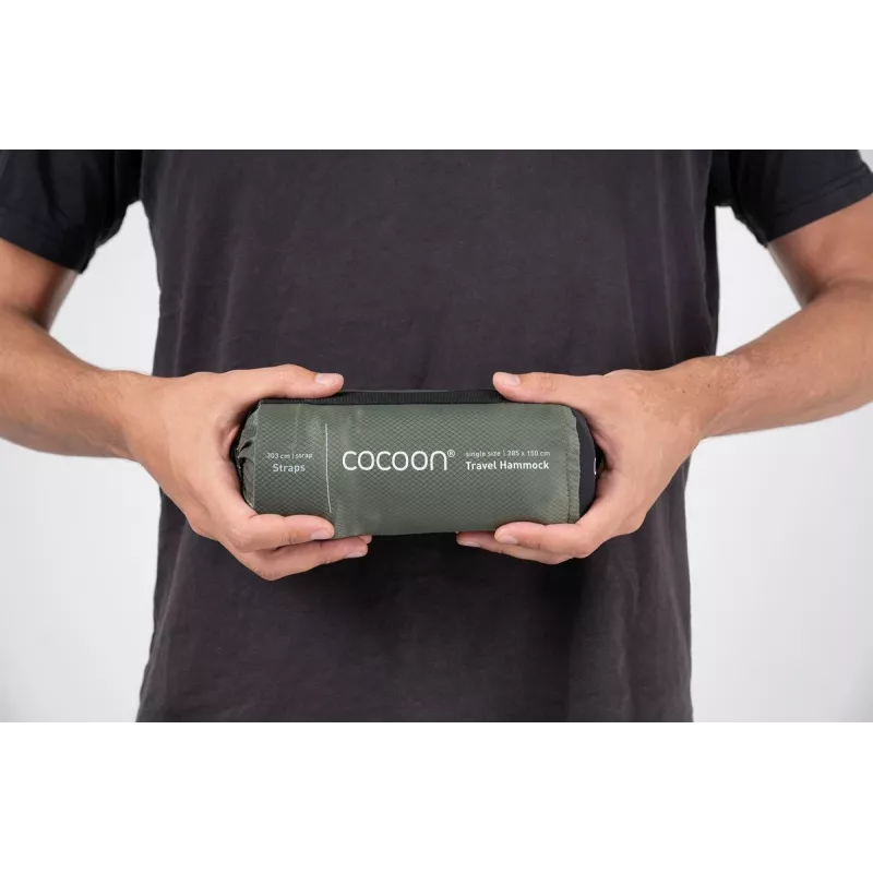 Cocoon HS118-SET rede de descanso rede de descanso suspensa 1 pessoa(s) nylon, poliéster verde