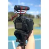 VideoMic GO, microfone preto/vermelho