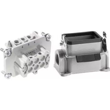 Conjunto de conectores LappKabel EPIC®KIT H-BE 6 75009638 6 + PE parafusos 1 conjunto (75009638)